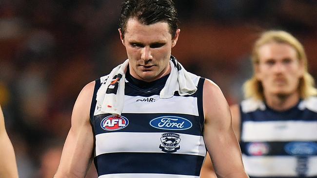 Patrick Dangerfield has been huge for Geelong but still is yet to play in a Grand Final. Picture: Getty