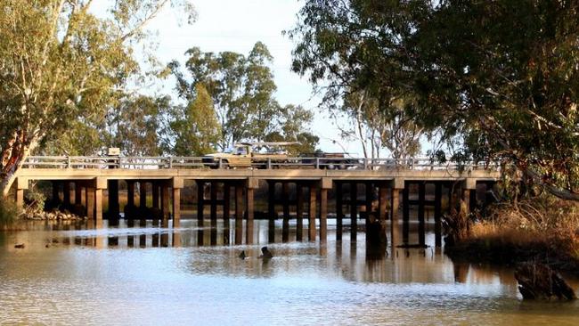 The Loddon River at Kerang