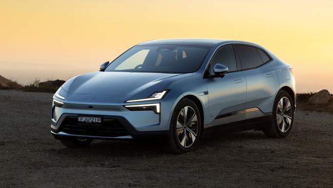 2025 Polestar 4 electric car. Photo: Supplied