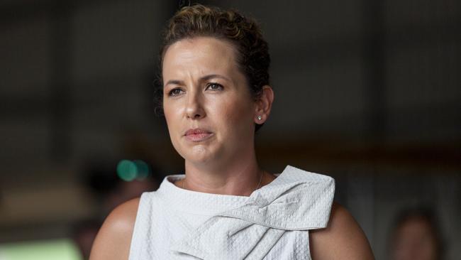 Opposition Leader Lia Finocchiaro would become one of the most powerful people in the Territory if she can lead the CLP to victory over Natasha Fyles in 2024. Picture: Floss Adams.