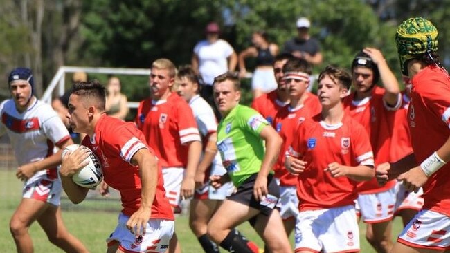 The south coast Illawarra Dragons have made it into the decider of the Andrew Johns Cup. Pic: Supplied.