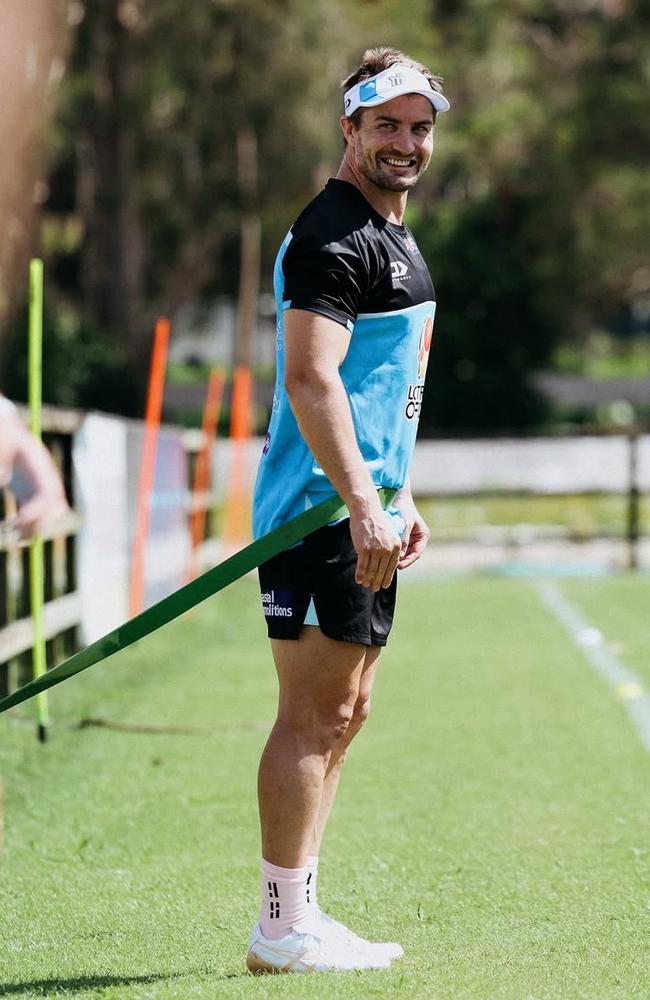 Gold Coast veteran Kieran Foran is ready to fight for his jersey. Picture: Instagram