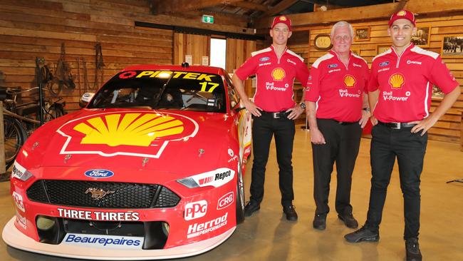 Supercars Champion Shell racing team will support ‘push to pass’. Picture Glenn Hampson