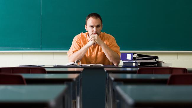 Full-time teachers are paid for a 25-hour week, yet most work at least 46 hours. How much more productive and fulfilling would their life be if the workload was spread out? (Pic: Getty)