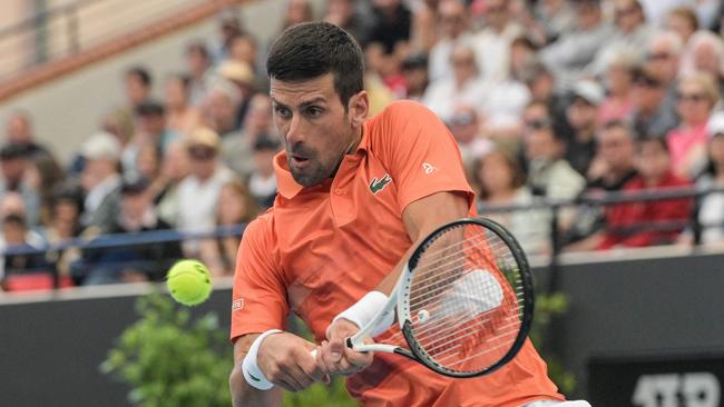 Novak Djokovic has offered to lend Nick Kyrigos a helping hand. Picture: AFP