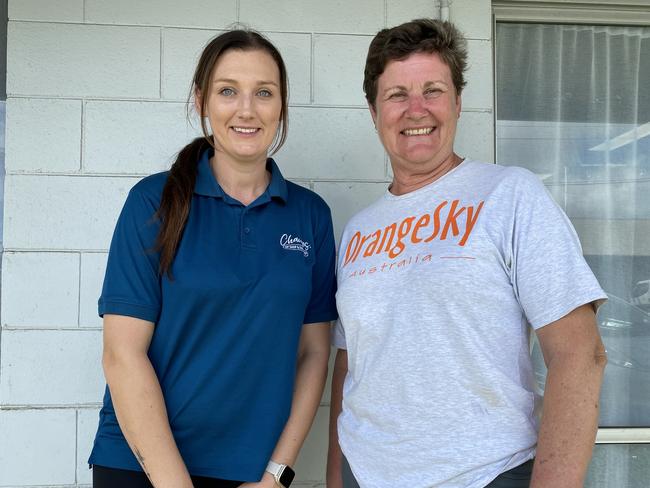 Australian Street Aid Project founder Kayleigh Brewster has teamed with Orange Sky Laundry Mackay service coordinator Lisa Jamieson to bring a Sleep Bus to Mackay.