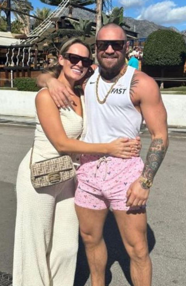 She’s stood by him. Picture: Instagram/thenotoriousmma