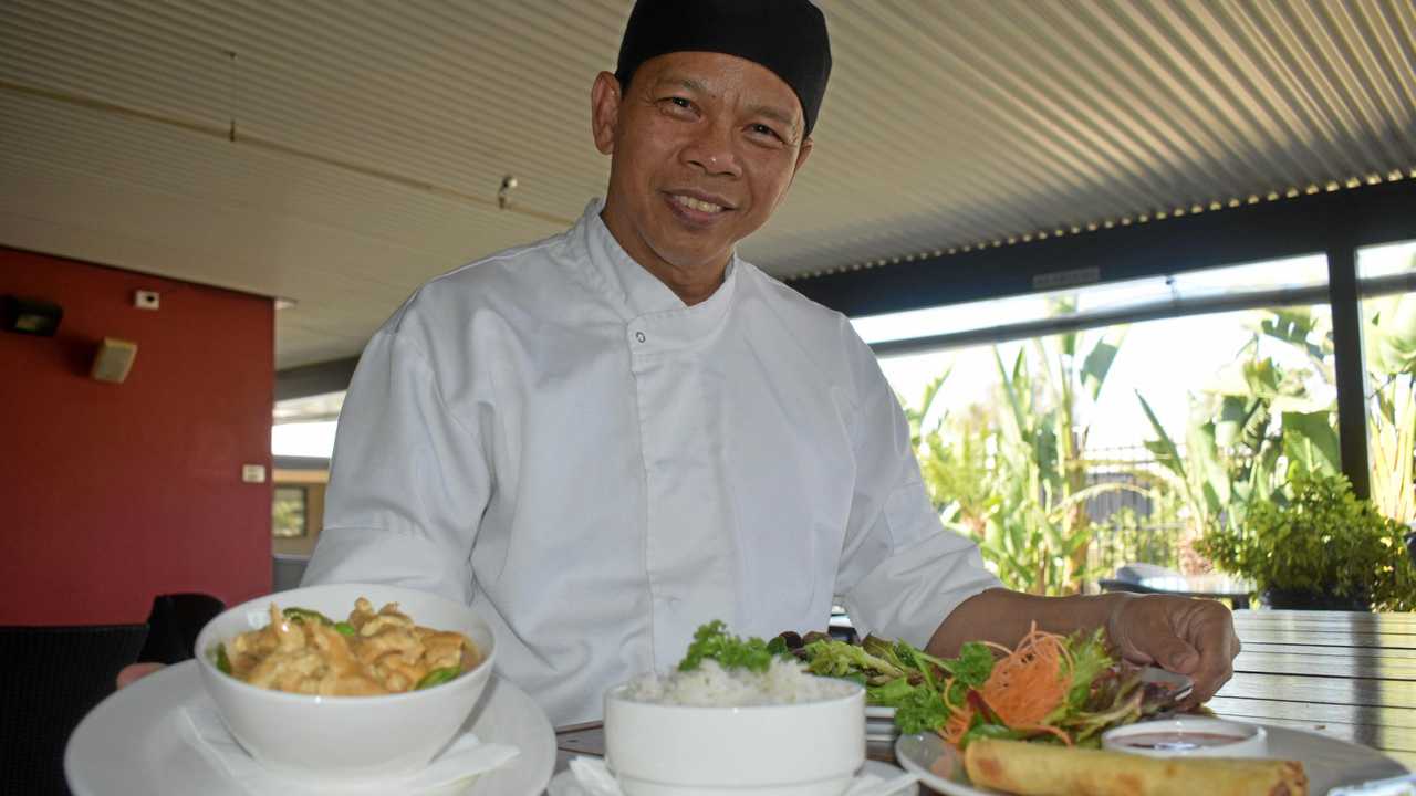 Simon Lee is the new chef at Roma's BCs restaurant. Specialising in Asian flavours, he is looking forward to his new life in Roma. Picture: Ellen Ransley