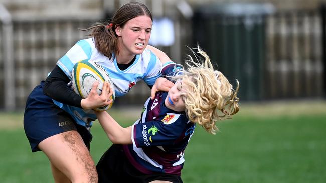 Action in the NSWSRU A v Queensland match.