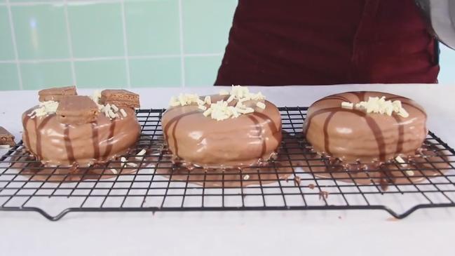 Doughnut Time's Tim Tam doughnut