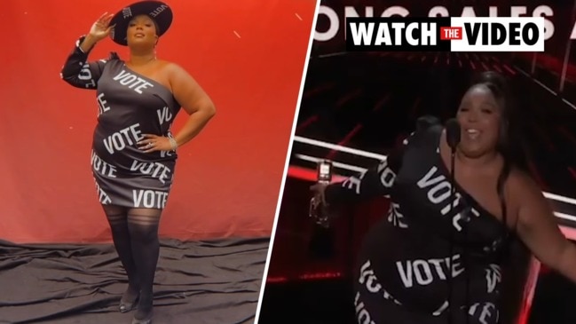 Lizzo uses Billboard Music Award win speech to encourage fans to vote