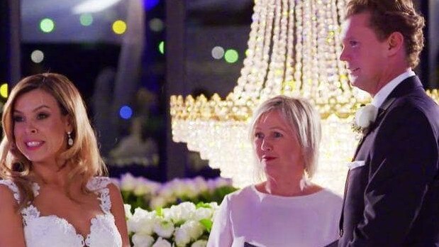 Carly Bowyer as a MAFS bride. Picture: Supplied