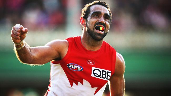 Sydney champion Adam Goodes was drafted after playing for the Ballarat Rebels. Picture: Phil Hillyard