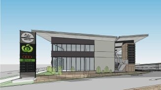 A $2.5 million addition to the $35 million Lennox HeadÂ âEpiq Marketplaceâ has been proposed, with new shops and a cafe on the cards. Picture: CCN Architects.