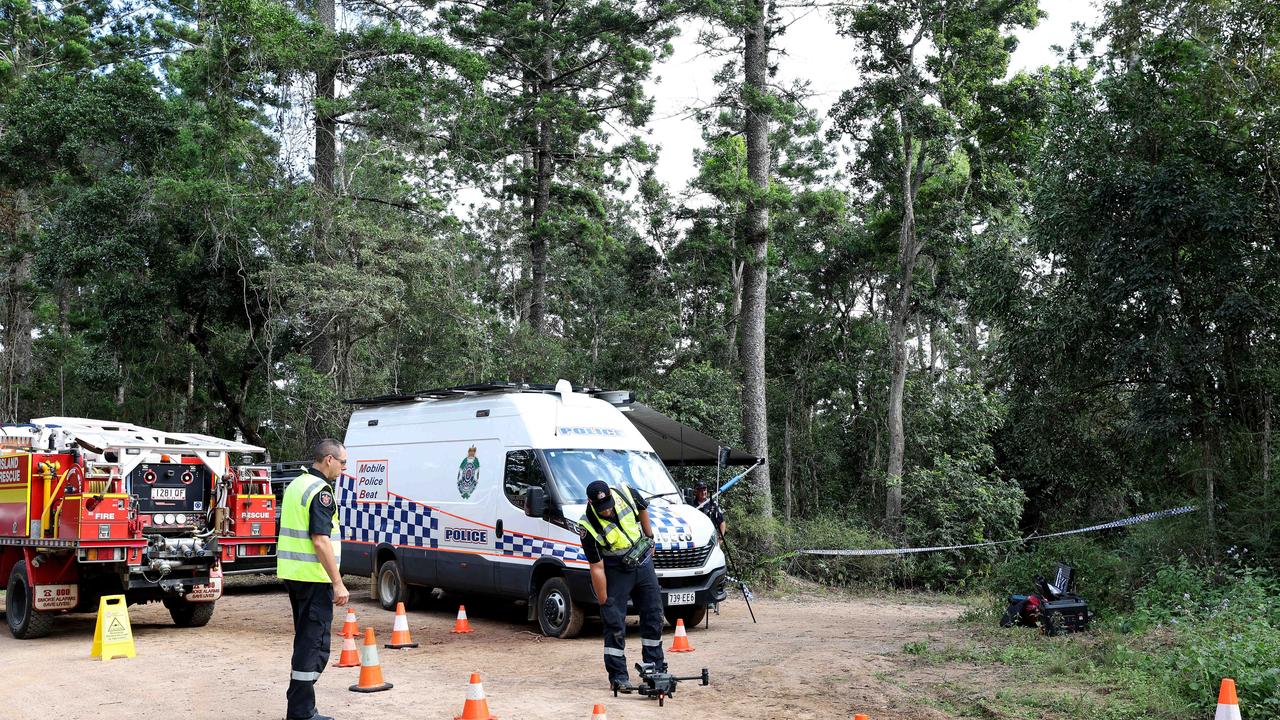 A police operation is underway in Good Night Scrub National Park as the search continues. Adam Head/ NewsWire