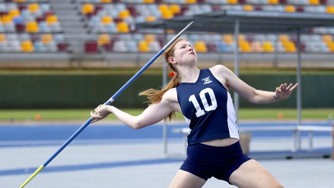 Sam Cooper, St Margarets, javelin. (Image Sarah Marshall)