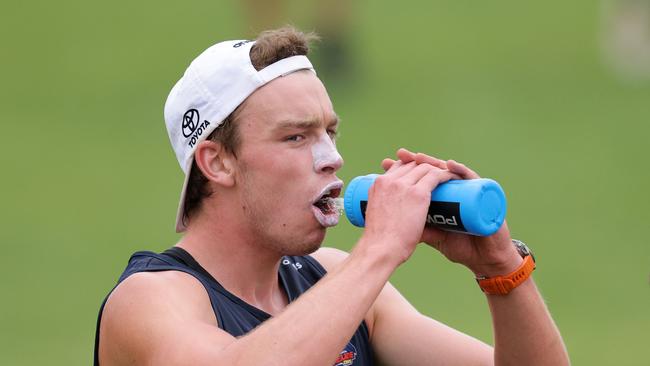 Riley Thilthorpe continues to develop in the SANFL. Picture: Daniel Kalisz/Getty Images