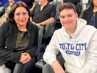 Nama and her son. Image: supplied