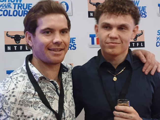 Nightcliff's Brodie Filo and Wanderers’ Beau O’Connell were the 2019-20 NTFL Nichols Medal winners.