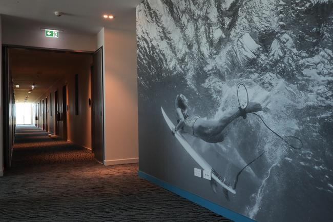 First look inside the Rydges Airport hotel at Coolangatta. Picture Glenn Hampson