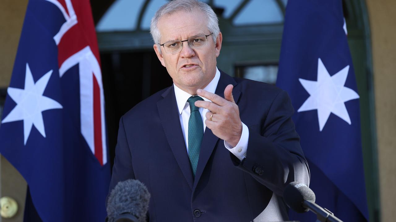 Prime Minister Scott Morrison said JobKeeper would not come back. Picture: NCA NewsWire / Gary Ramage