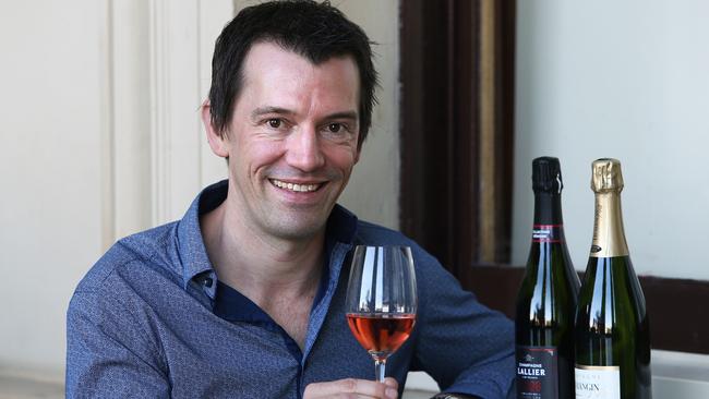 Tyson Stelzer has suddenly become an international champagne guru.