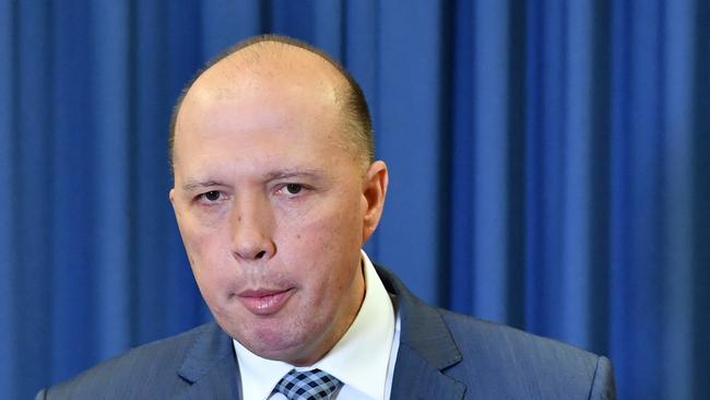 Immigration Minister Peter Dutton.