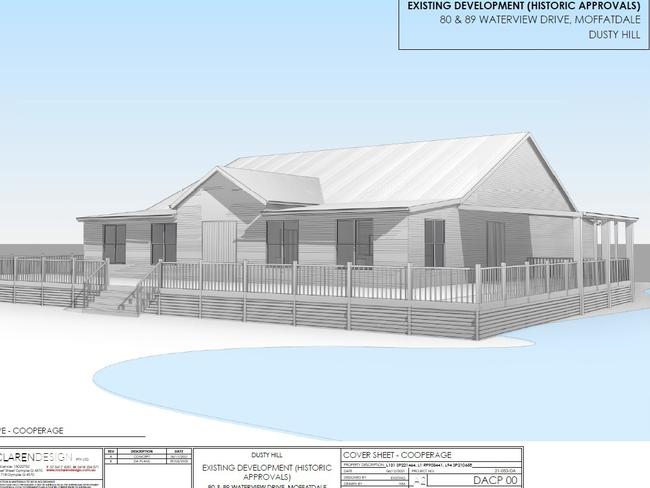 Plans for Joe Prendergast’s Dusty Hill Winery.