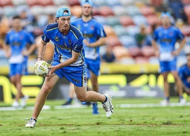 Hall scored four touchdowns and directly assisted on another three as his side toppled New Zealand in the Youth Touch World Cup final.