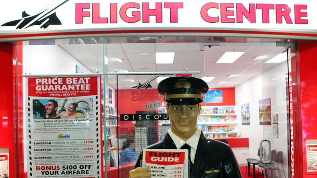 Flight Centre store.