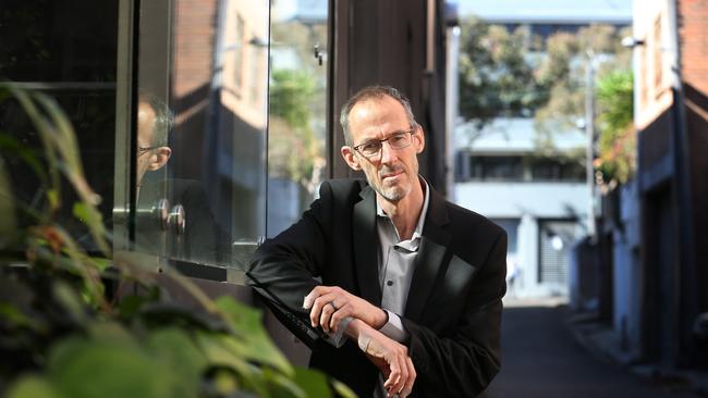 30/07/2018. Mark Schoofs, global head of investigations for BuzzFeed based in New York. Photographed in Surry Hills during a trip to Sydney. Britta Campion / The Australian