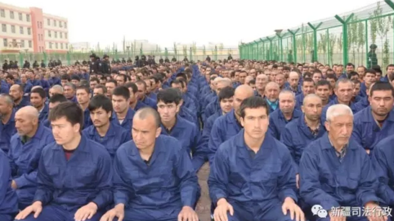 China has detained up to one million Uighurs and other minorities. Picture: ABC