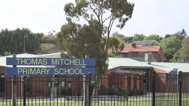 Thomas Mitchell Primary School is closed for cleaning after a staff member was diagnosed with coronavirus. Picture: Google Maps