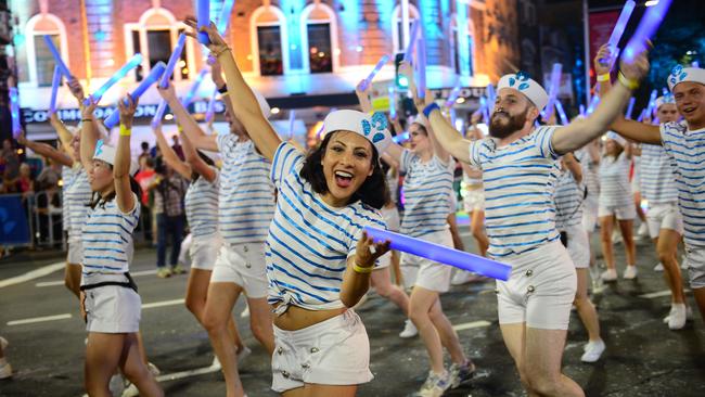 Tens of thousands of people are expected at attend Mardi Gras in Sydney on Saturday. Picture: Jeremy Piper