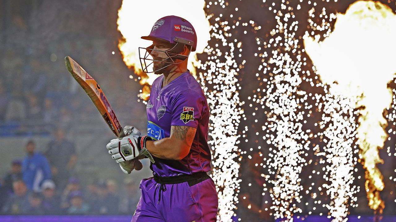 Matthew Wade is one half of Hobart’s dynamic duo. Picture: Zak Simmonds