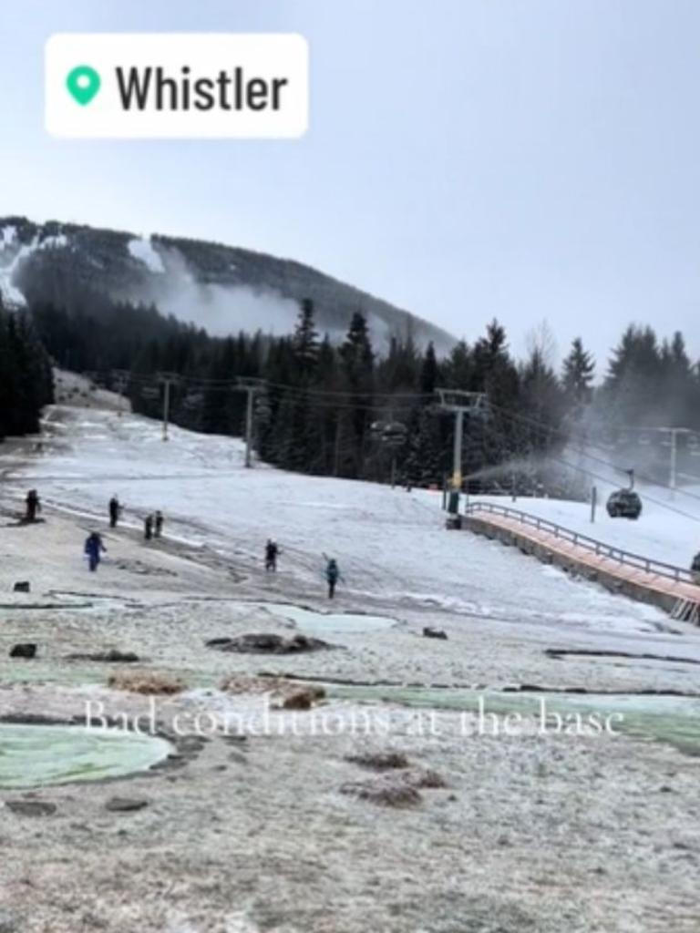 Whistler blackcomb shop snow conditions