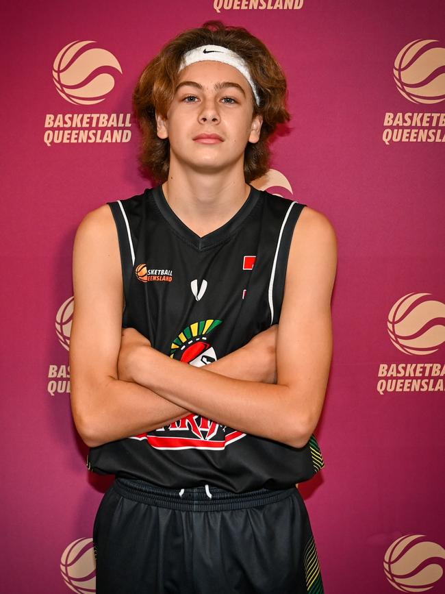 Basketball Queensland South U16 Boys player Sam McDowell-White. Picture: Basketball Queensland