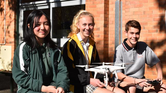 AIMING FOR EXCELLENCE: Students from The Rivers College, which includes Lismore, Kadina and Richmond River High Schools, will reap the benefits of the new Rivers Academy for STEM Excellence. Photo: Jackie Munro