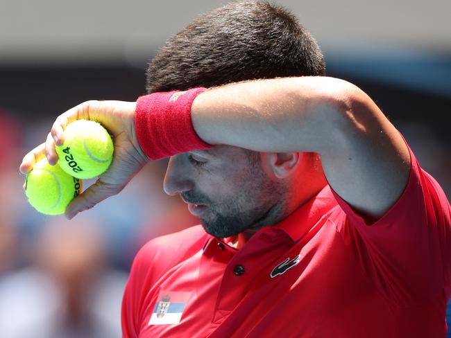 Novak Djokovic. Picture: Will Russell/Getty Images