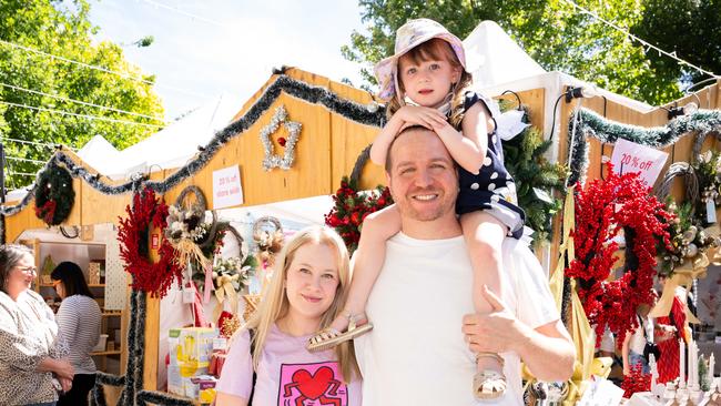 Hahndorf Christmas Markets on Sunday, December 17, 2023. (The Advertiser/ Morgan Sette)