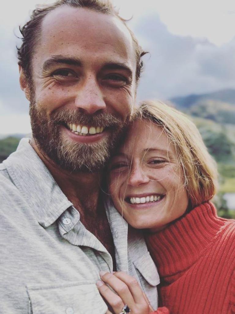 James Middleton and Alizee Thevenet. Picture: James Middleton/Instagram