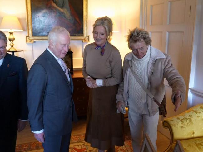 King arrives at Dumfries House for charity anniversary