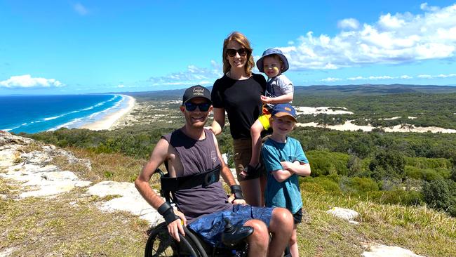 I want to participate, so I choose accessible and inclusive destinations that I can enjoy with my family. Picture: Supplied.