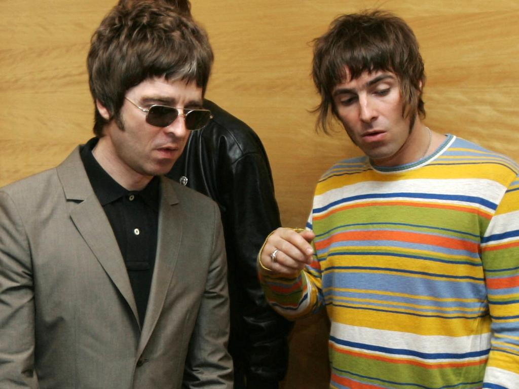 The brothers famously feuded for 15 years, until this year’s announcement Oasis was reuniting. Picture: Mike Clarke/AFP