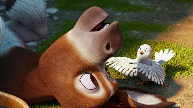 The Star is a cute, colourful and corny animated take on the birth of Jesus Christ.