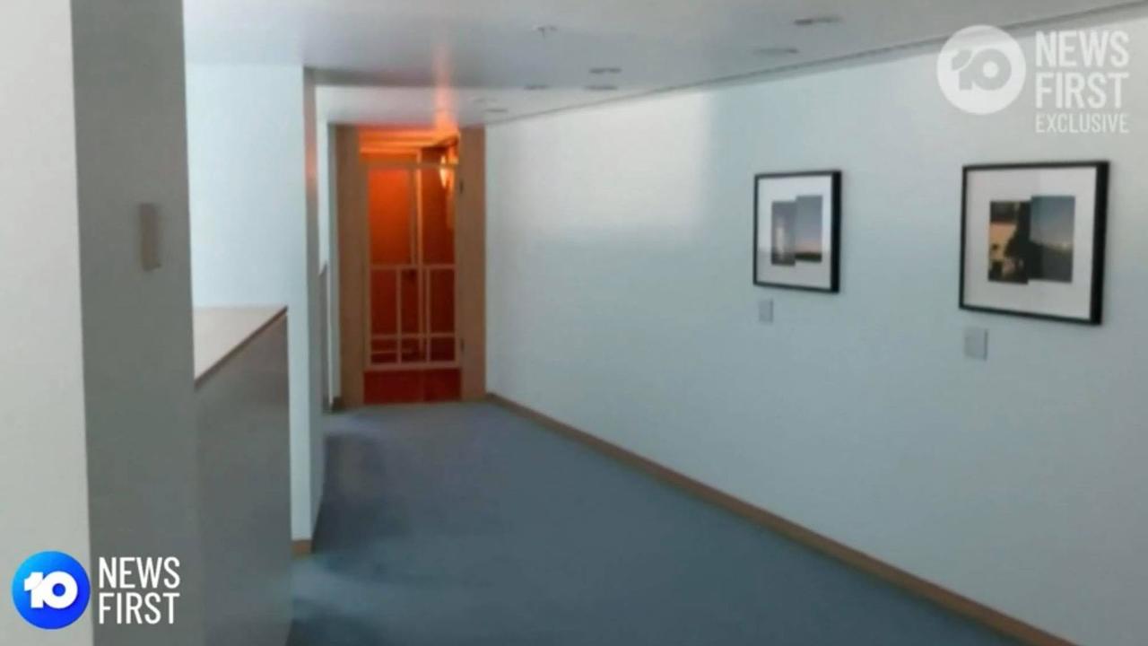 The meditation and prayer room, allegedly used by staffers for sex. Picture: 10 News