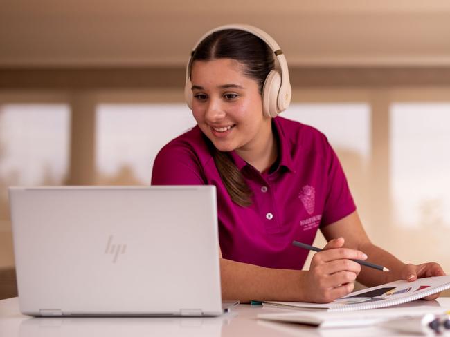 Haileybury Rendall School is launching the Territory's first private online school, Haileybury Pangea. Picture: Haileybury Rendall School