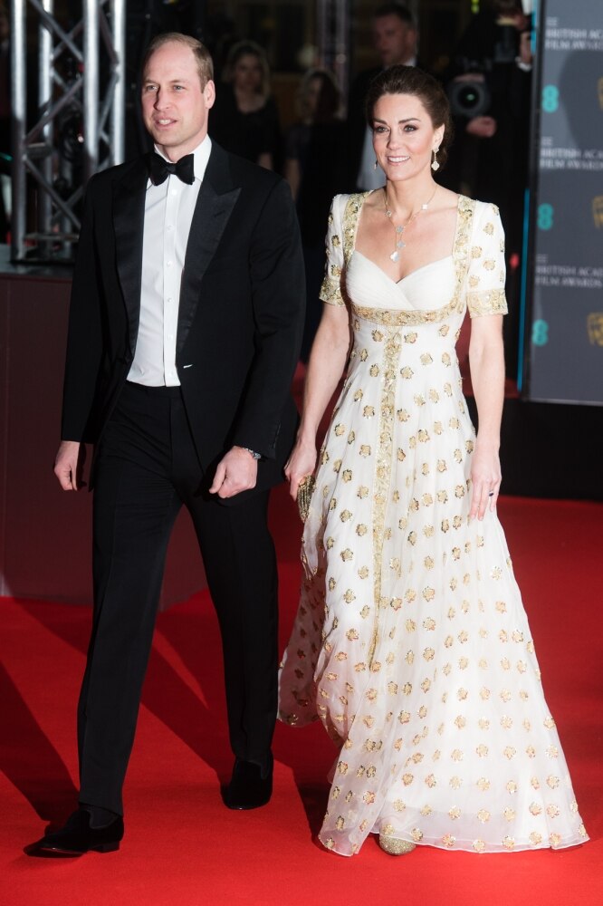 <h3>February 2, 2020</h3><p>Catherine, Princess of Wales and Prince William, Prince of Wales attend the EE British Academy Film Awards 2020 at Royal Albert Hall.</p>