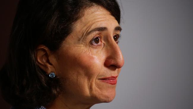 NSW Premier Gladys Berejiklian during a COVID-19 press conference in Sydney. Picture: NCA NewsWire/ Gaye Gerard