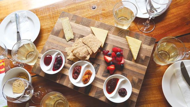 Local tasting platter at Rainforest Bounty on Brett’s Outback Tasting Adventures